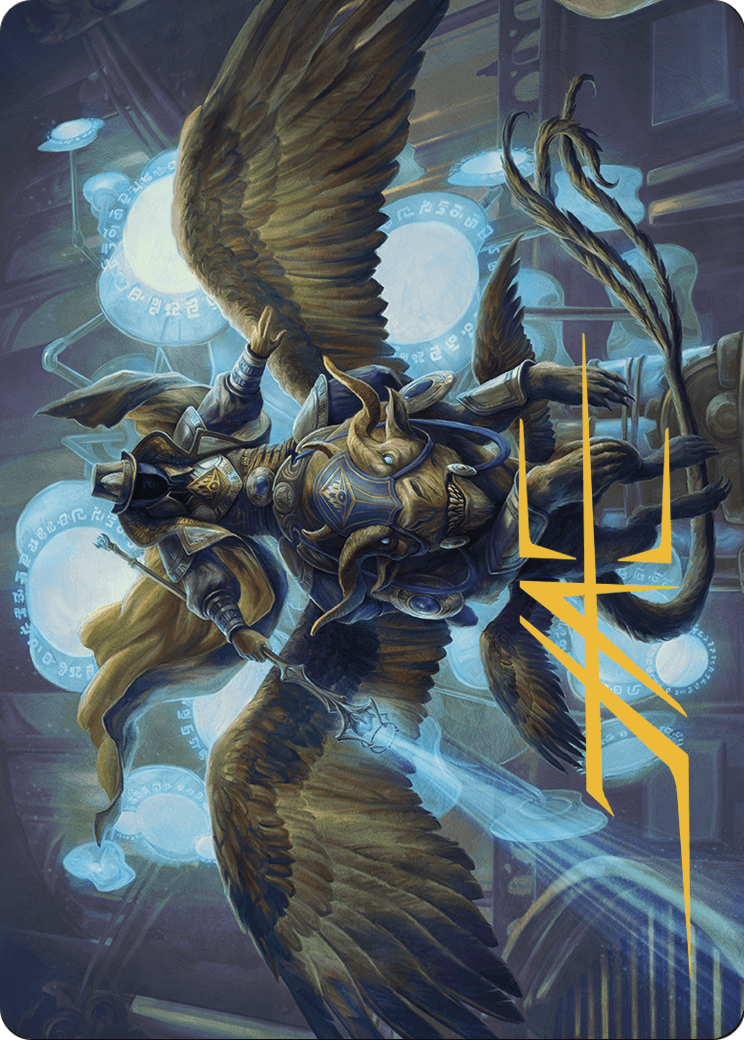 Ezrim, Agency Chief // Ezrim, Agency Chief (AMKM-020) (Borderless) [Murders at Karlov Manor Art Series] Foil