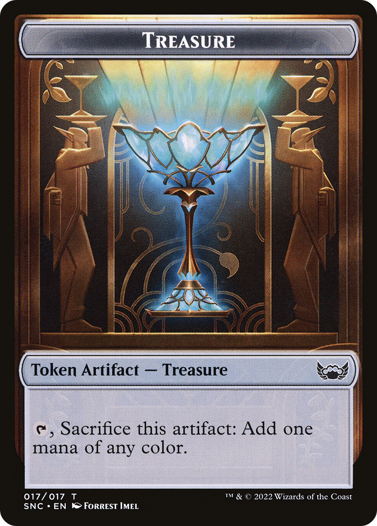 Treasure (TSNC-017) [Streets of New Capenna Tokens] Foil