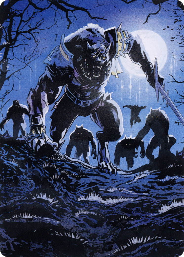 Tovolar, the Midnight Scourge // Tovolar, the Midnight Scourge (AMID-008) (Borderless) [Midnight Hunt Art Series]