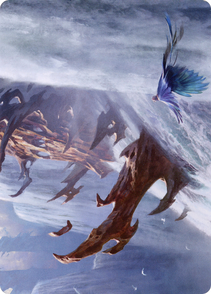 Island // Island (ASTX-049) (Borderless) [Strixhaven Art Series] Foil