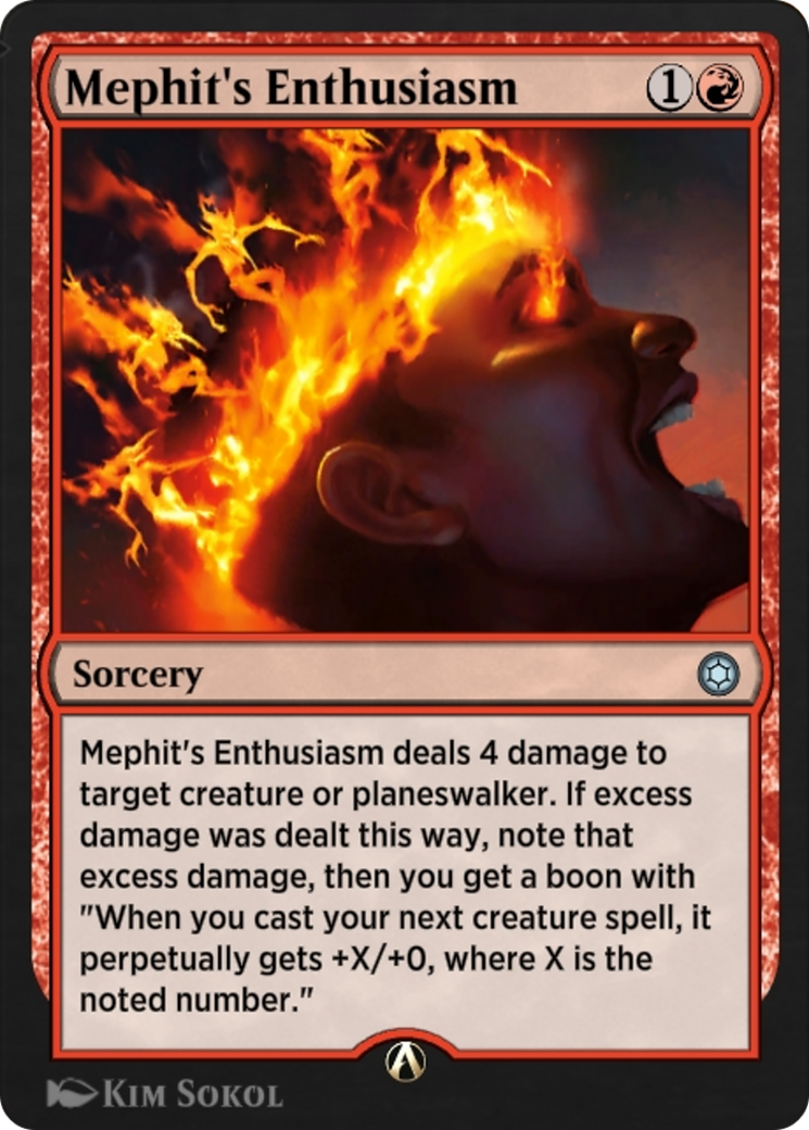 Mephit's Enthusiasm (HBG-060) [Alchemy Horizons: Baldur's Gate]