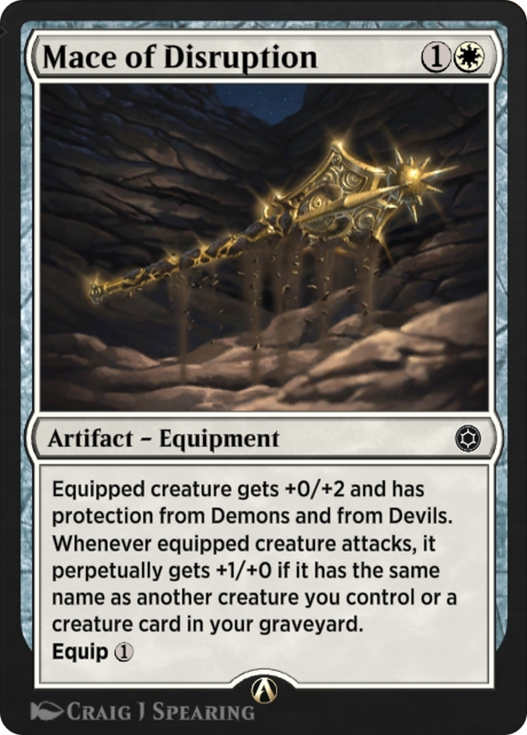 Mace of Disruption (HBG-023) [Alchemy Horizons: Baldur's Gate]