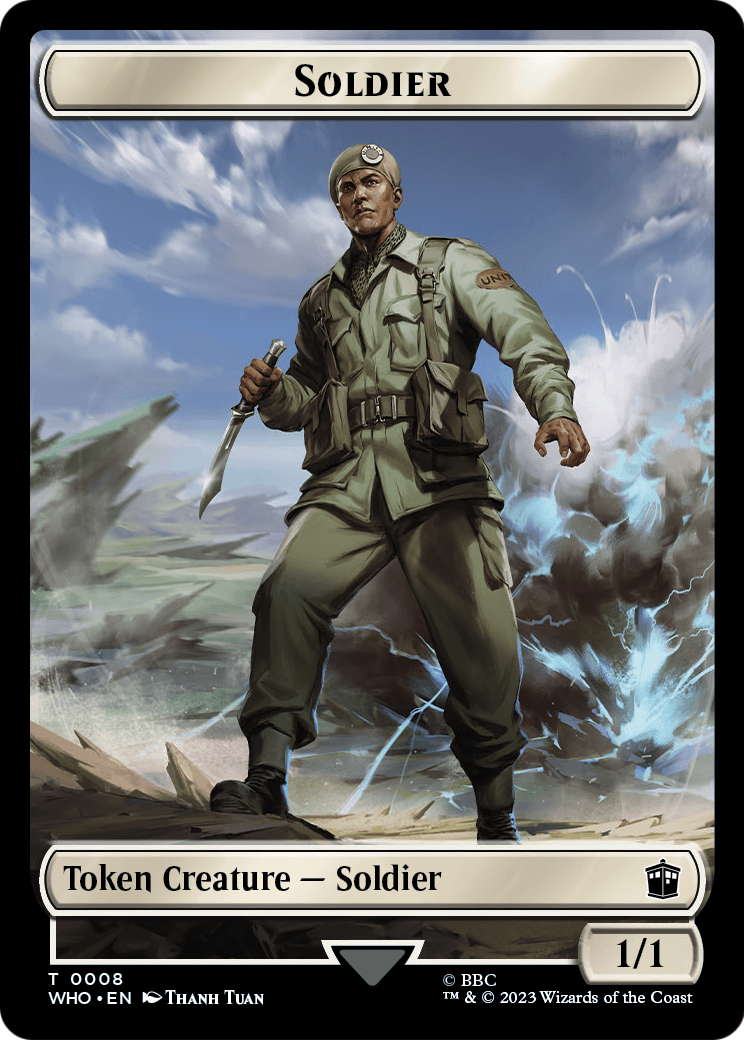 Soldier (TWHO-008) [Doctor Who Tokens] Foil
