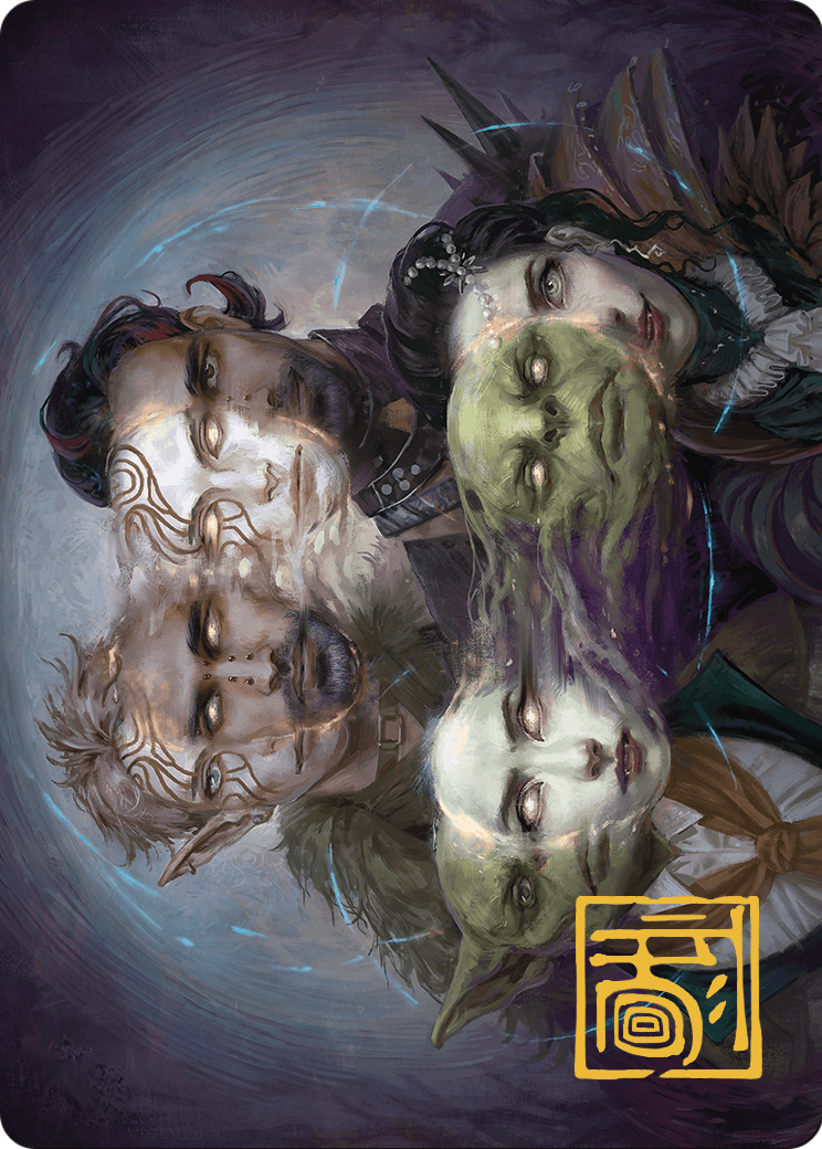 Illicit Masquerade // Illicit Masquerade (AMKM-008) (Borderless) [Murders at Karlov Manor Art Series] Foil