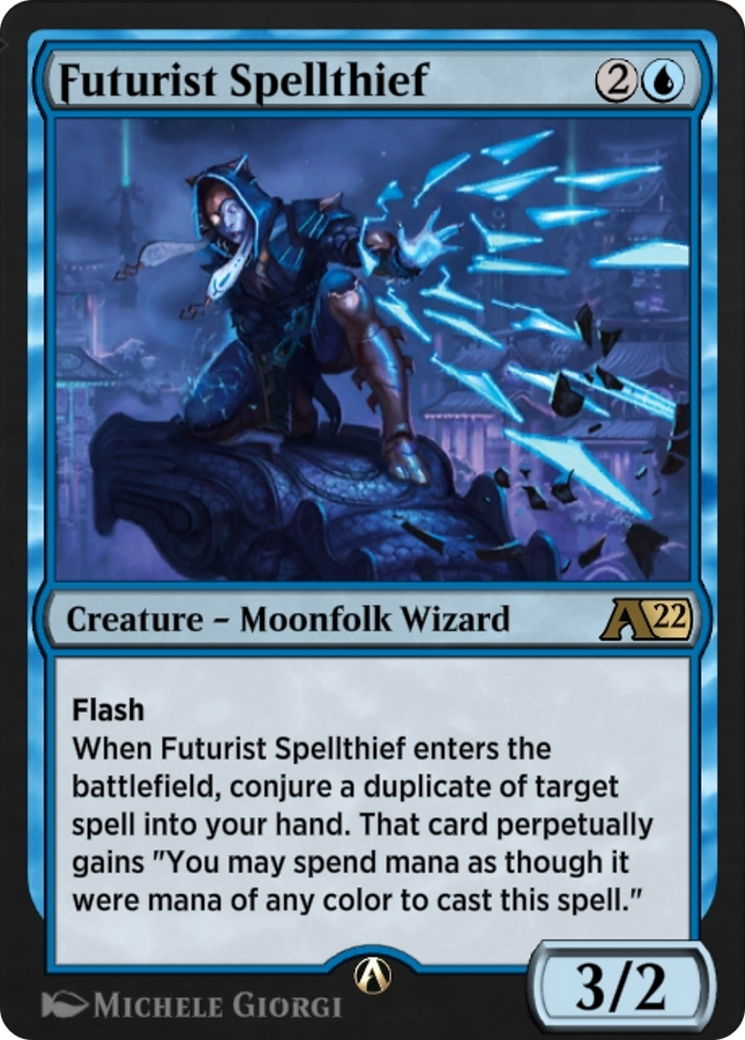 Futurist Spellthief (YNEO-008) [Alchemy: Kamigawa]