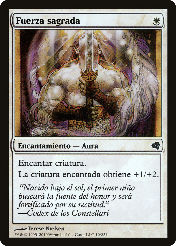 Holy Strength (Spanish) - "Fuerza sagrada" (PS11-010) [Salvat 2011]