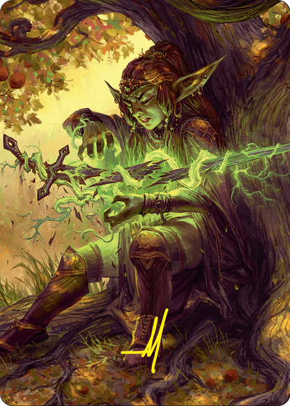 Reclamation Sage // Reclamation Sage (AFDN-045) (Borderless) [Foundations Art Series] Foil