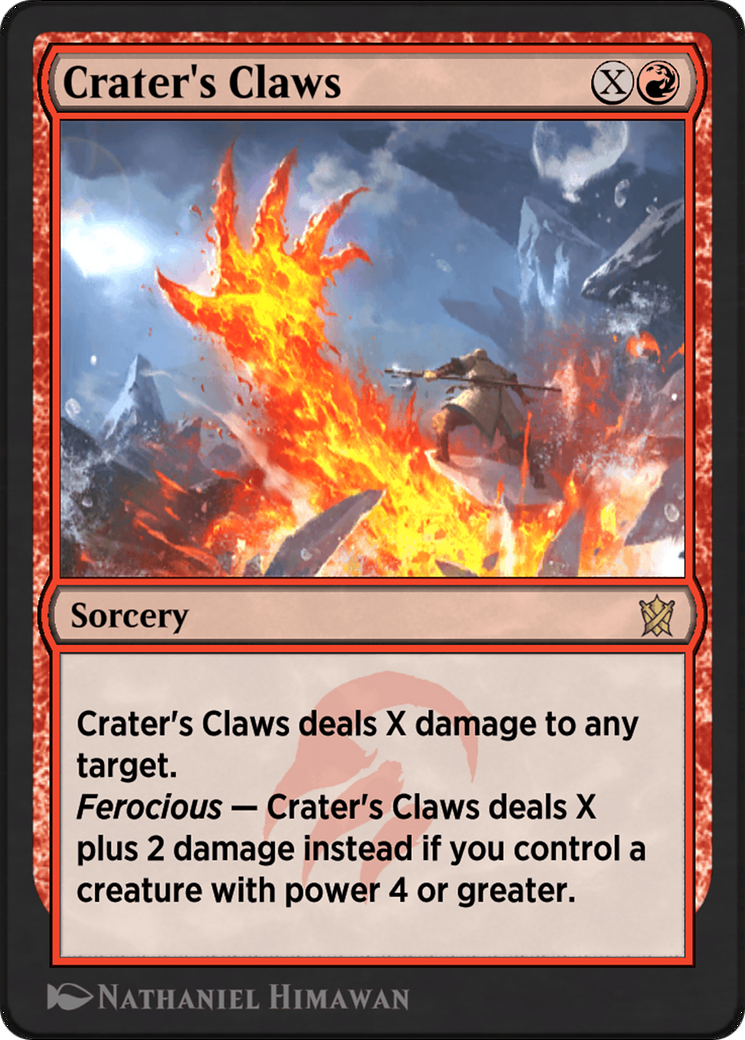 Crater's Claws (KTK-106Y) [Khans of Tarkir]