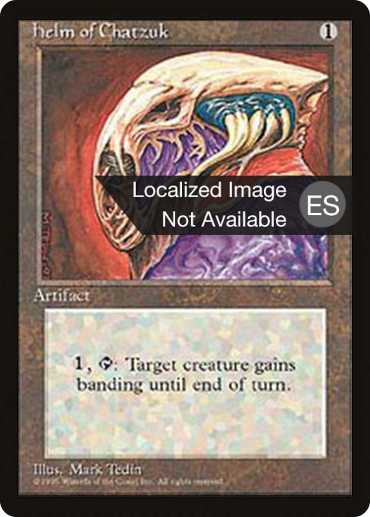 Helm of Chatzuk (4BB-324) [Fourth Edition Foreign Black Border]