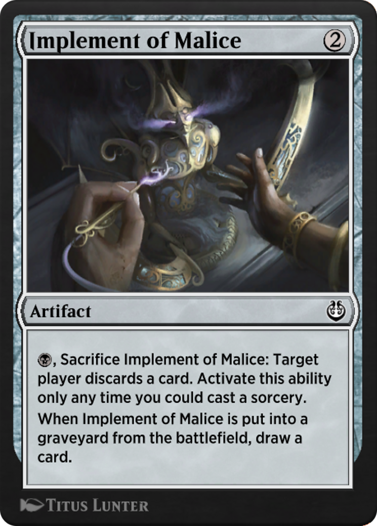 Implement of Malice (KLR-245) [Kaladesh Remastered]