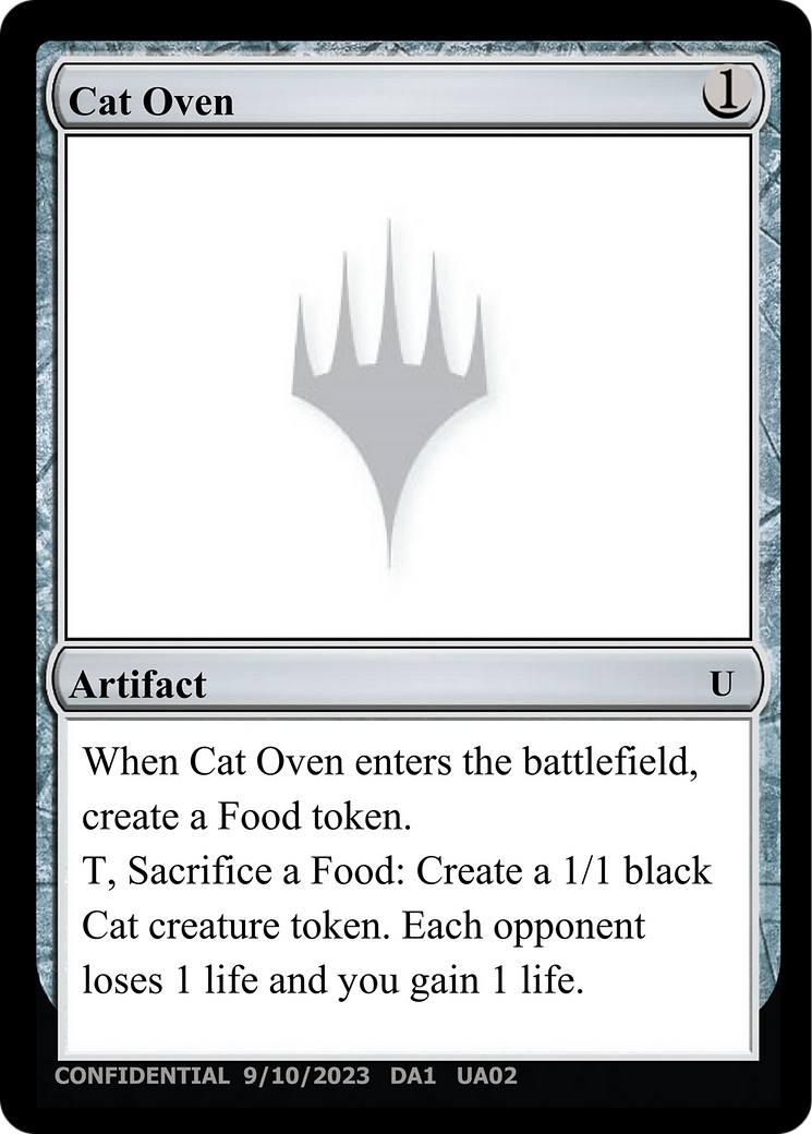 Cat Oven (UNK-UA02A) [Unknown Event]