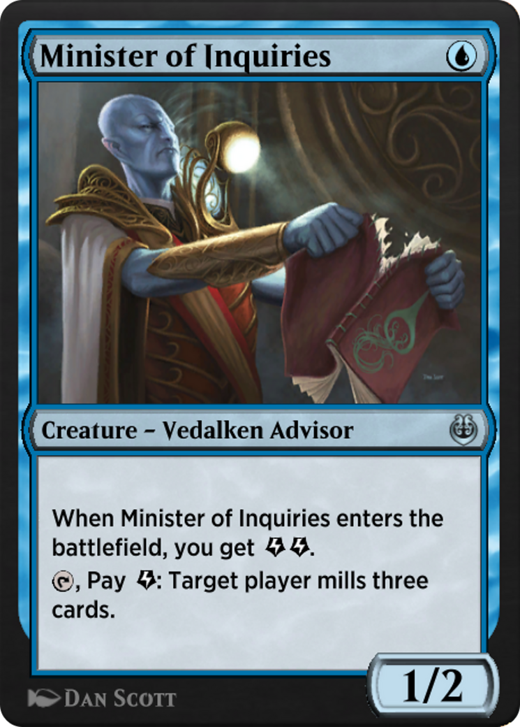 Minister of Inquiries (KLR-058) [Kaladesh Remastered]