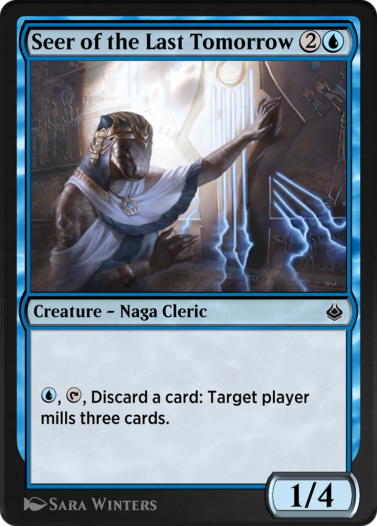 Seer of the Last Tomorrow (AKR-077) [Amonkhet Remastered]