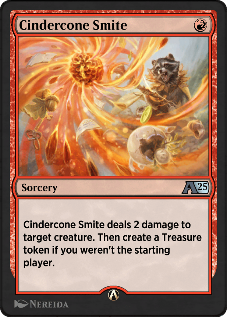 Cindercone Smite (YBLB-015) [Alchemy: Bloomburrow]