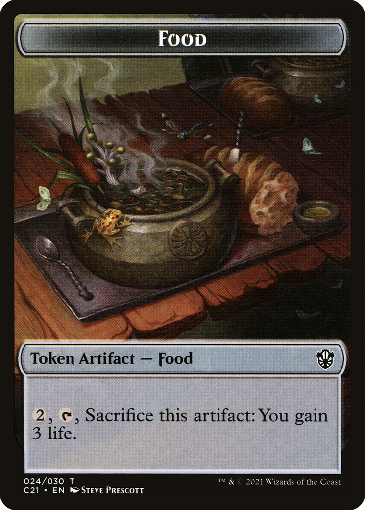Food (TC21-024) [Commander 2021 Tokens]