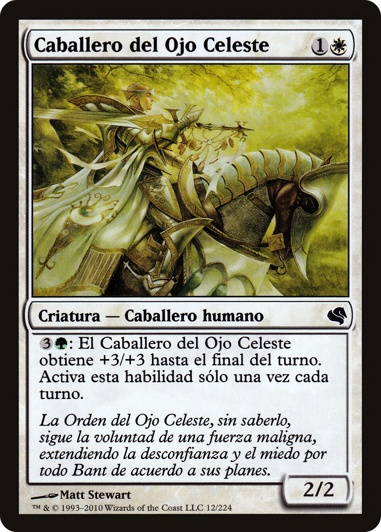 Knight of the Skyward Eye (Spanish) - "Caballero del Ojo Celeste" (PS11-012) [Salvat 2011]