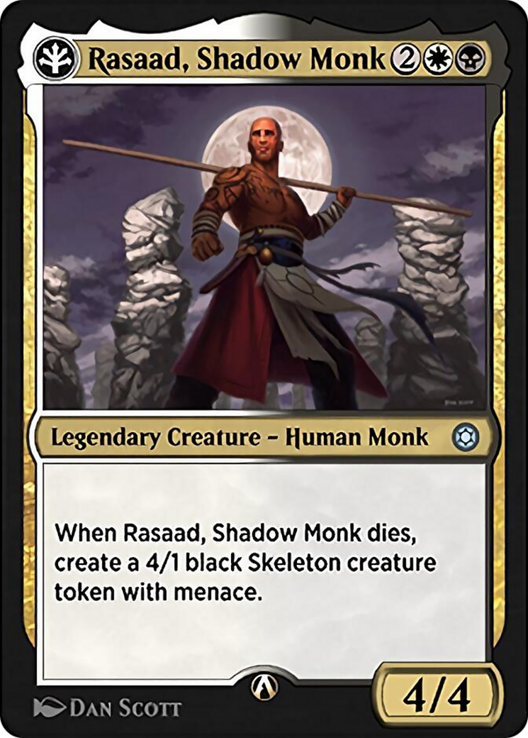 Rasaad, Shadow Monk (HBG-04B) [Alchemy Horizons: Baldur's Gate]