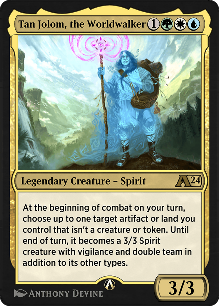 Tan Jolom, the Worldwalker (YLCI-030) [Alchemy: Ixalan]
