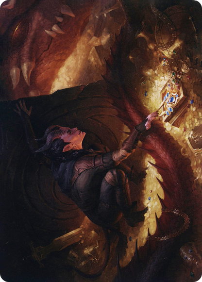 Hoard Robber // Hoard Robber (AAFR-041) (Borderless) [Adventures in the Forgotten Realms Art Series] Foil
