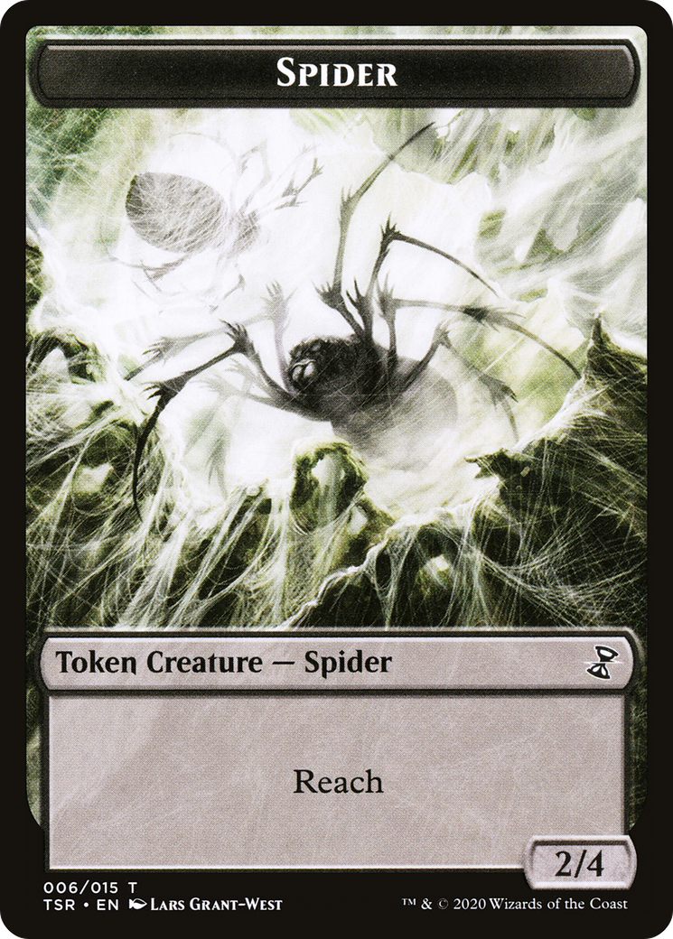 Spider (TTSR-006) [Time Spiral Remastered Tokens]