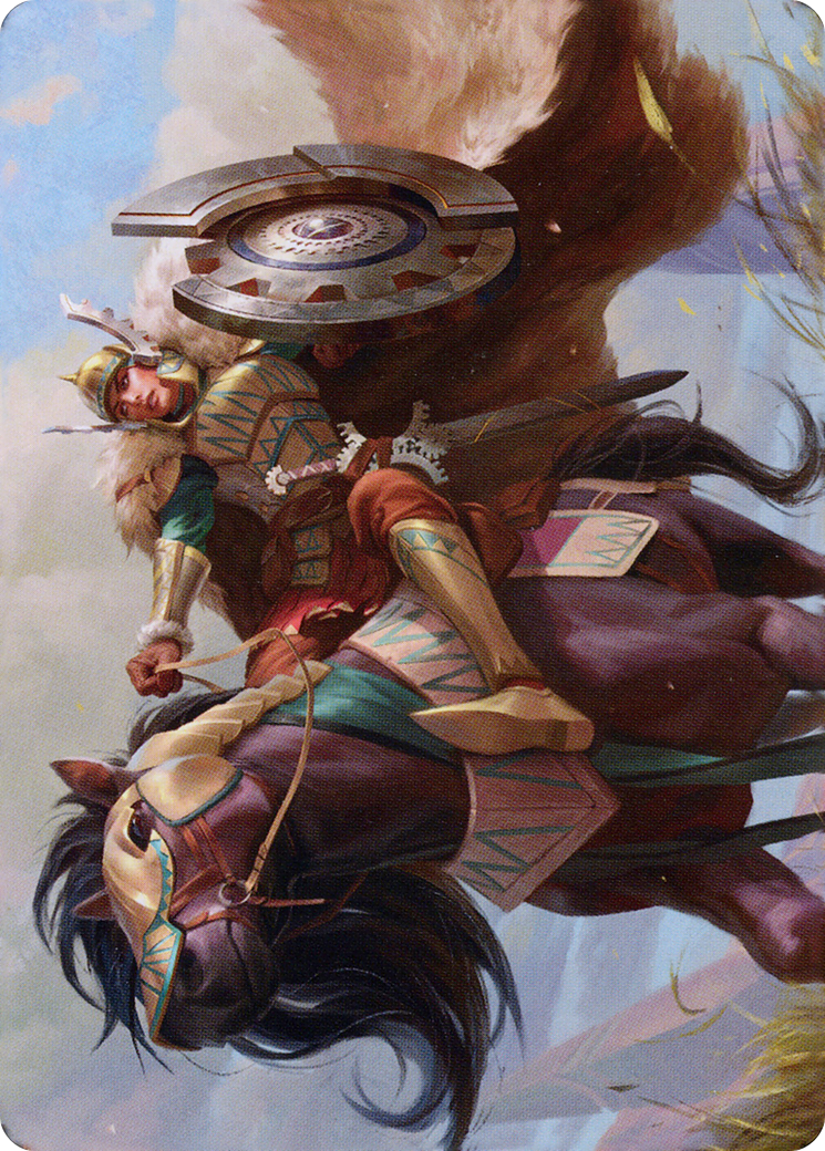 Knight of Dawn's Light // Knight of Dawn's Light (ADMU-010) (Borderless) [Dominaria United Art Series] Foil