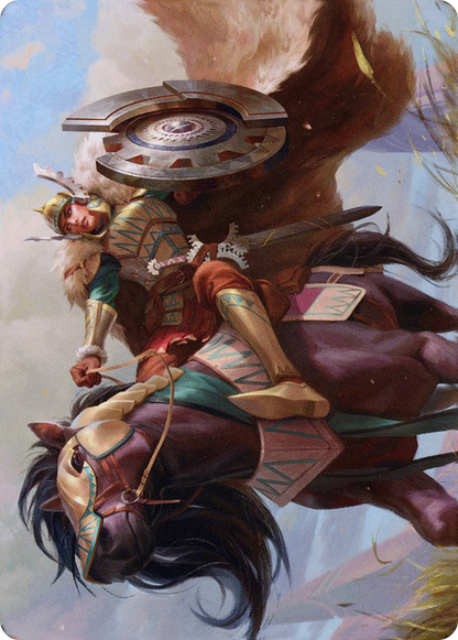 Knight of Dawn's Light // Knight of Dawn's Light (ADMU-010) (Borderless) [Dominaria United Art Series] Foil