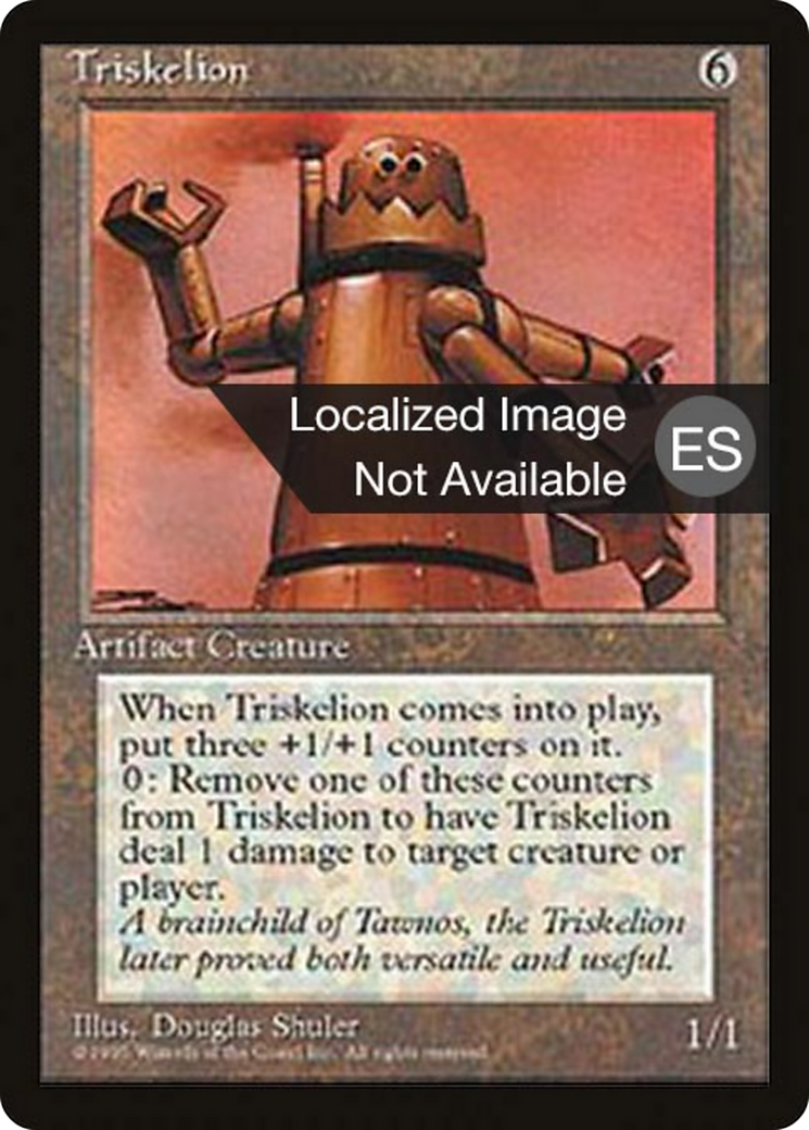 Triskelion (4BB-372) [Fourth Edition Foreign Black Border]