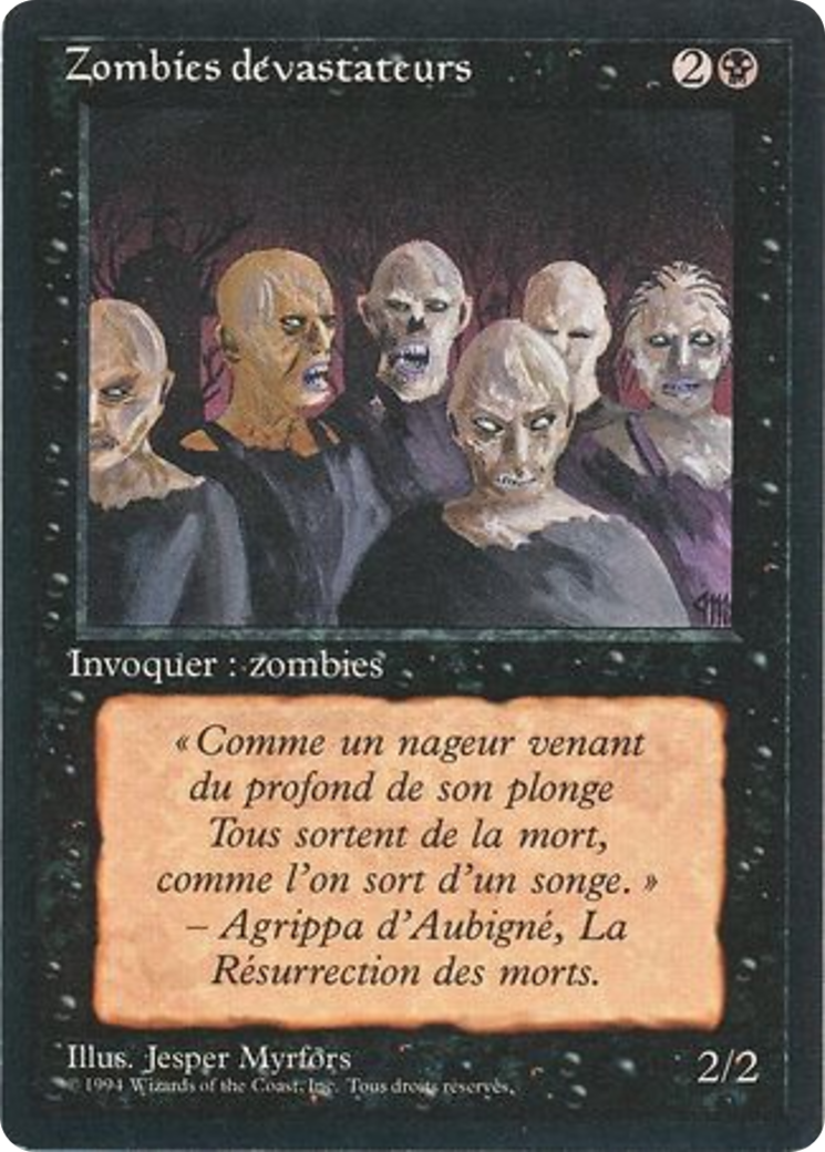 Scathe Zombies (FBB-127) [Foreign Black Border]