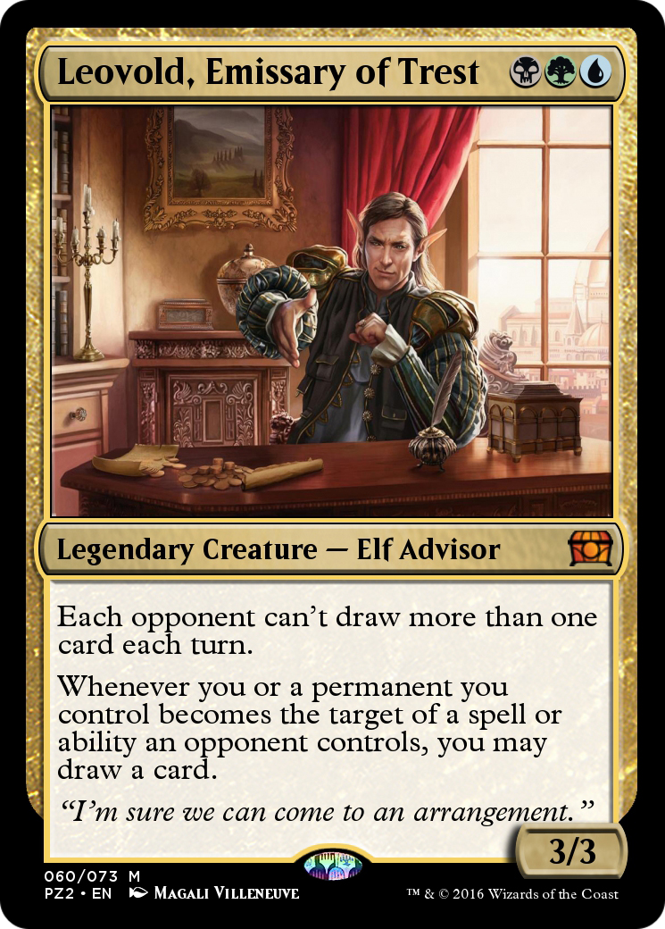 Leovold, Emissary of Trest (PZ2-060) [Treasure Chest]