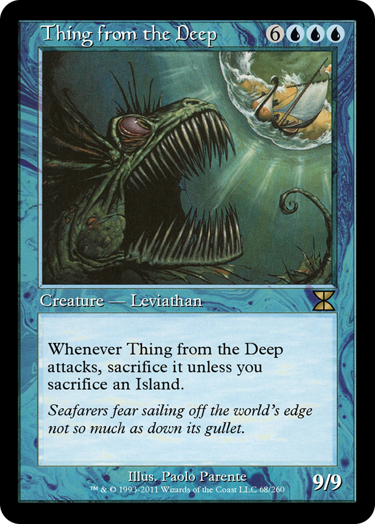 Thing from the Deep (ME4-068) [Masters Edition IV] Foil