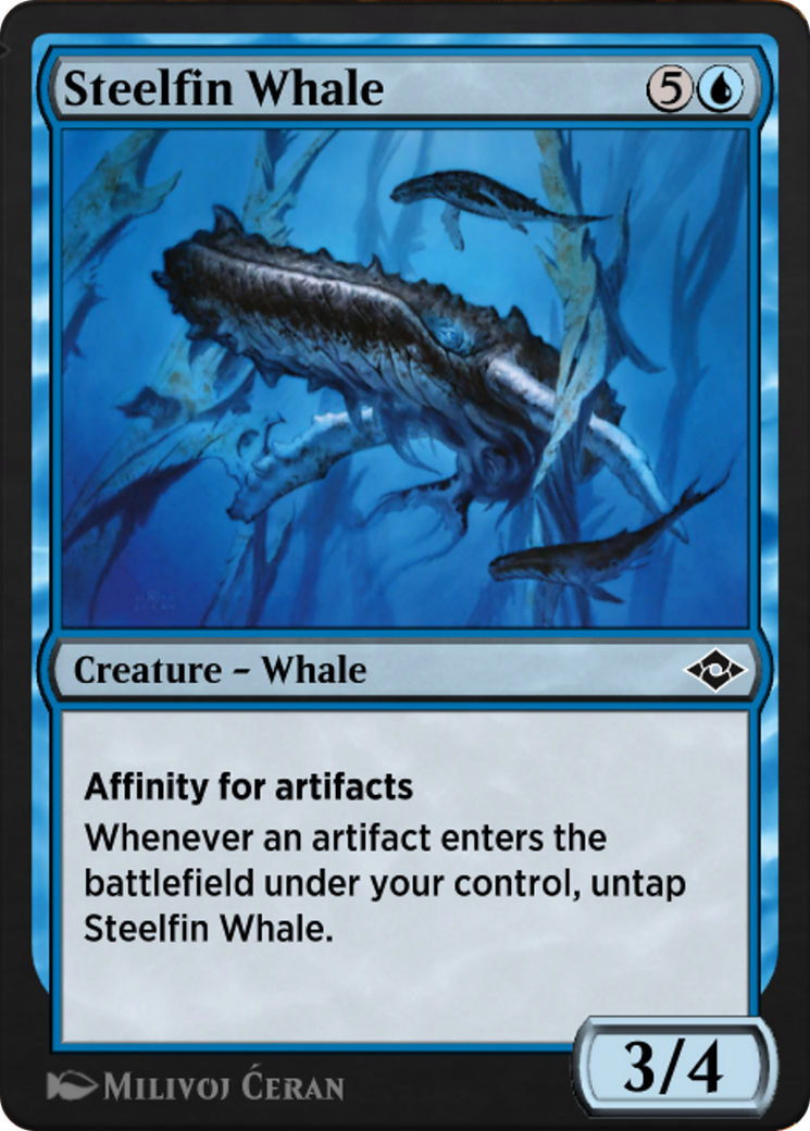 Steelfin Whale (J21-255) [Jumpstart: Historic Horizons]