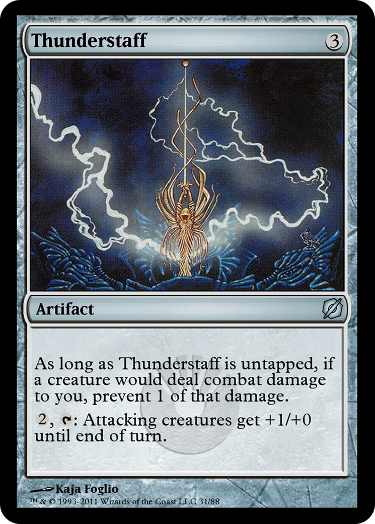 Thunderstaff (TD2-031) [Duel Decks: Mirrodin Pure vs. New Phyrexia]
