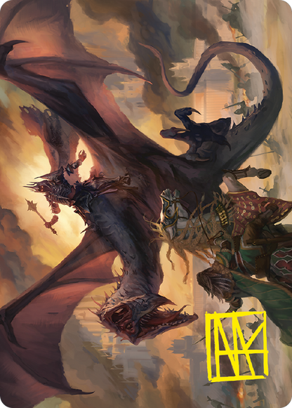Witch-king, Bringer of Ruin // Witch-king, Bringer of Ruin (ALTR-034) (Borderless) [Tales of Middle-earth Art Series] Foil