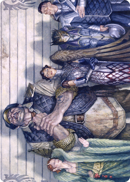 Rogues' Gallery // Rogues' Gallery (ASNC-017) (Borderless) [New Capenna Art Series] Foil