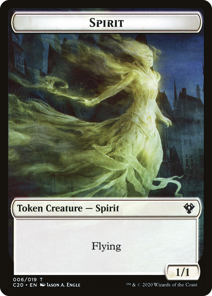 Spirit (TC20-006) [Commander 2020 Tokens]