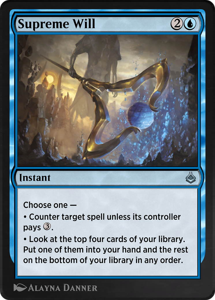 Supreme Will (AKR-083) [Amonkhet Remastered]