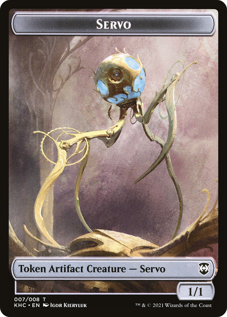 Servo (TKHC-007) [Kaldheim Commander Tokens]