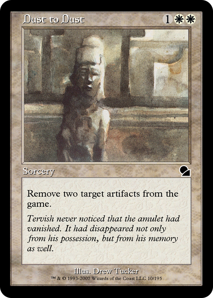 Dust to Dust (ME1-010) [Masters Edition] Foil