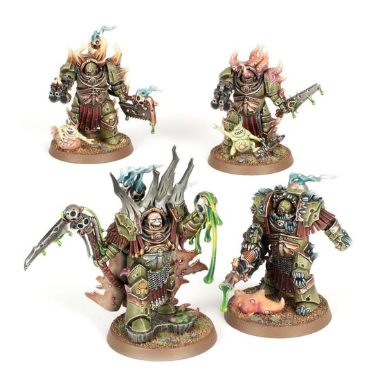 Death Guard: Lord of Contagion + Blightlord Terminators
