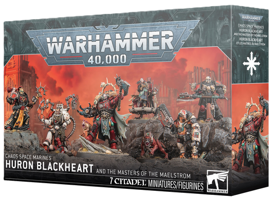 Chaos Space Marines: Huron Blackheart & the Masters of the Maelstrom