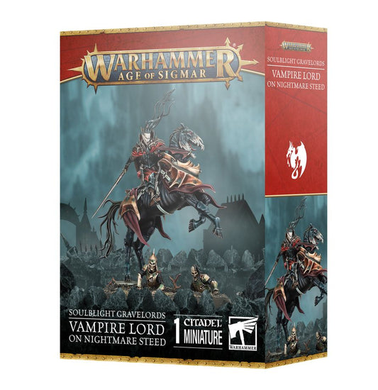 Soulblight Gravelords: Vampire Lord on Nightmare Steed