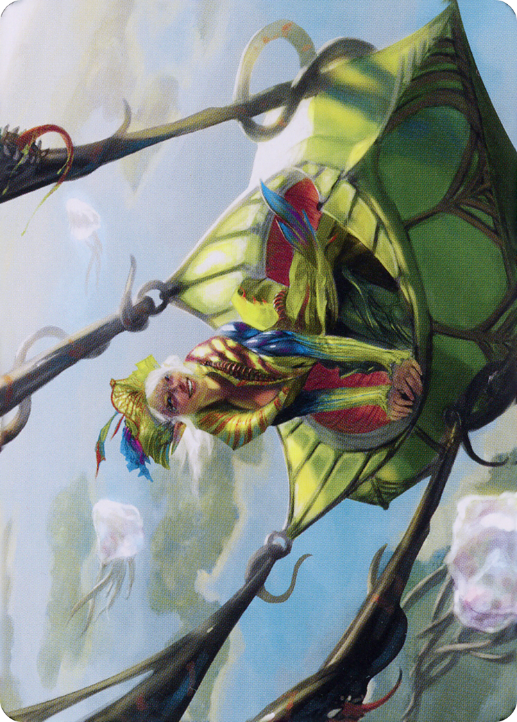 Nael, Avizoa Aeronaut // Nael, Avizoa Aeronaut (ADMU-051) (Borderless) [Dominaria United Art Series]