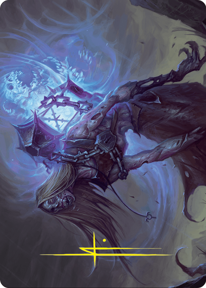 Soul-Shackled Zombie // Soul-Shackled Zombie (AFDN-009) (Borderless) [Foundations Art Series] Foil