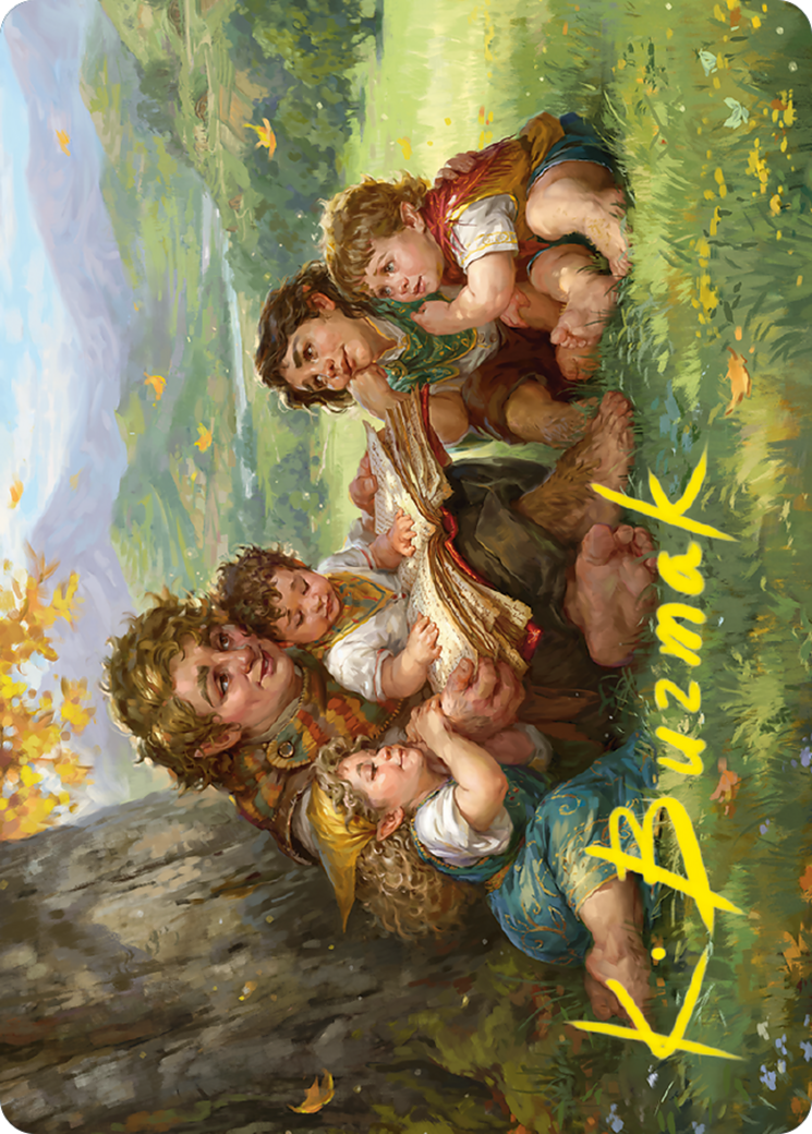 Samwise Gamgee // Samwise Gamgee (ALTR-019) (Borderless) [Tales of Middle-earth Art Series]