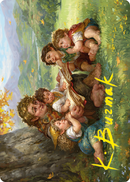 Samwise Gamgee // Samwise Gamgee (ALTR-019) (Borderless) [Tales of Middle-earth Art Series]