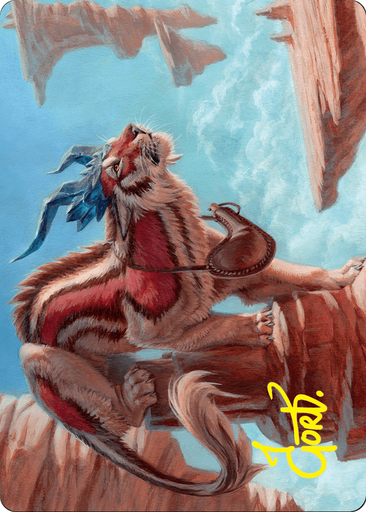 Felidar Savior // Felidar Savior (AFDN-003) (Borderless) [Foundations Art Series] Foil