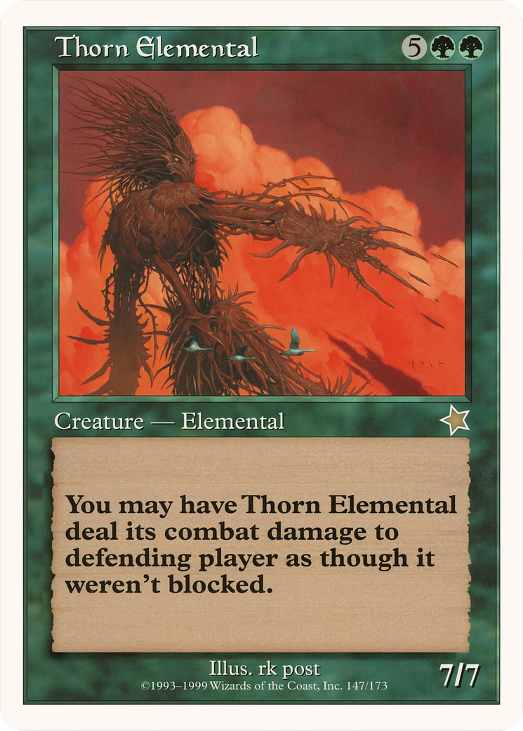 Thorn Elemental (O90P-011) [Oversized 90's Promos]