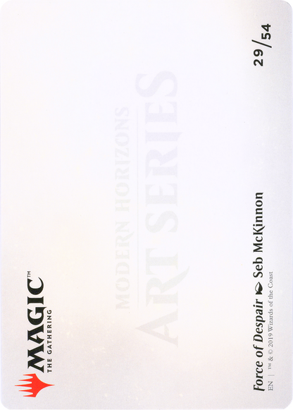Force of Despair // Force of Despair (AMH1-029) (Borderless) [Modern Horizons Art Series]
