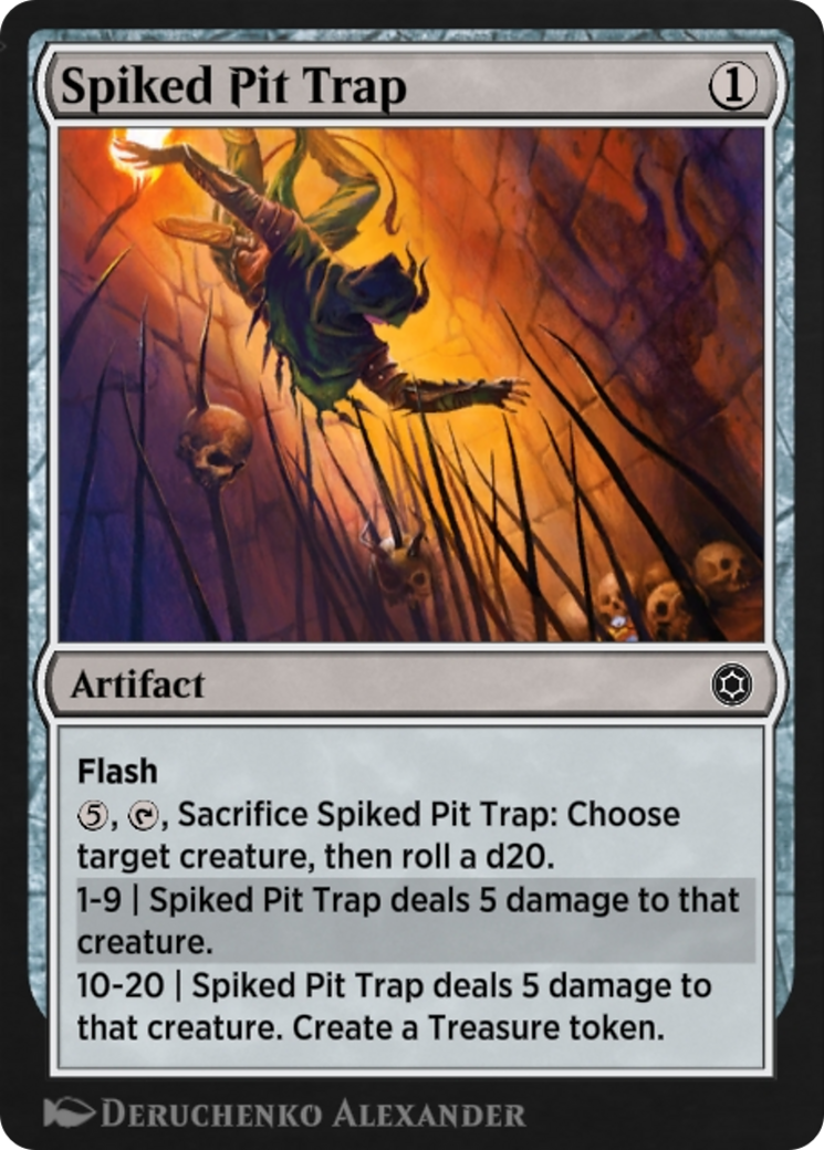 Spiked Pit Trap (HBG-265) [Alchemy Horizons: Baldur's Gate]