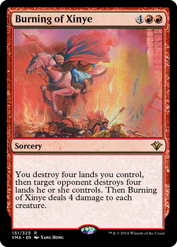 Burning of Xinye (VMA-151) [Vintage Masters]